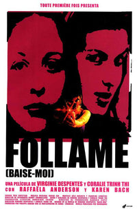 Baise Moi Movie Poster Print showcasing bold imagery and film essence.