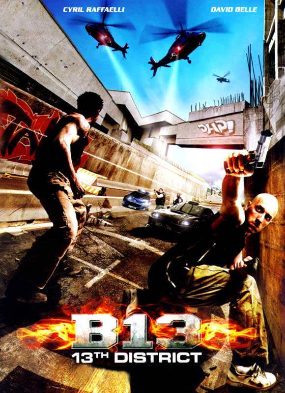 Banlieue 13 Movie Poster Print showcasing action-packed design.