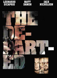 The Departed movie poster print featuring iconic film artwork.