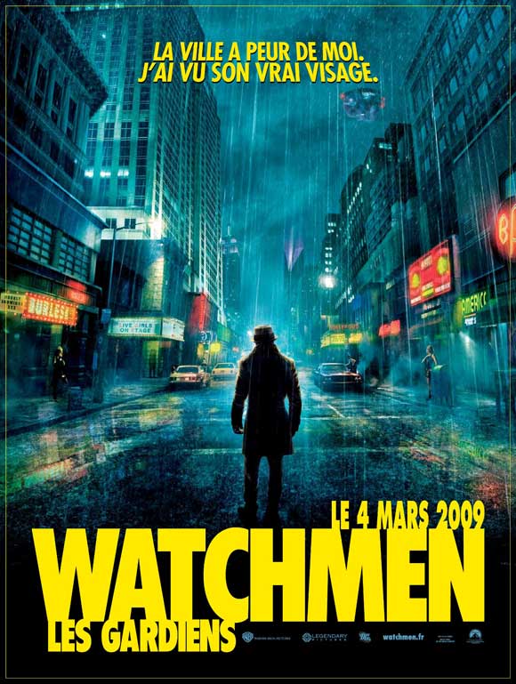 Watchmen Movie Poster Print featuring iconic imagery from the film.