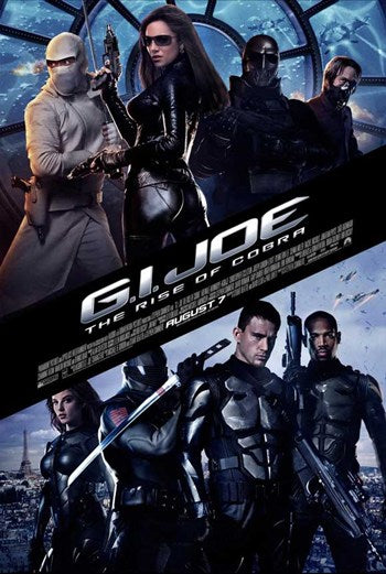 G.I. Joe: Rise of Cobra Movie Poster showcasing action and adventure.