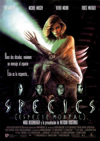 Species Movie Poster Print featuring captivating visuals from the film.