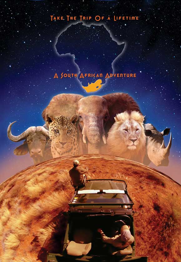 Wild Safari 3D Movie Poster Print showcasing vibrant jungle adventure.