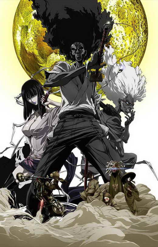 Afro Samurai: Resurrection Movie Poster Print - 11x17