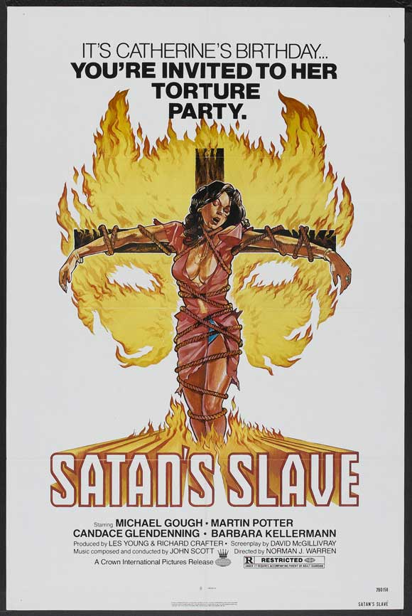 Satan's Slave Movie Poster Print showcasing cult classic horror film art.