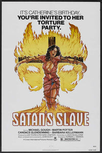 Satan's Slave Movie Poster Print showcasing cult classic horror film art.