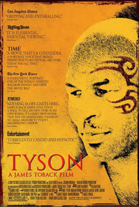 Tyson Movie Poster Print showcasing an iconic boxing figure.