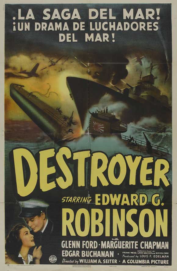 Destroyer Movie Poster Print showcasing dramatic artwork.