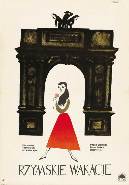 Roman Holiday Movie Poster Print (11x17) | Posterazzi