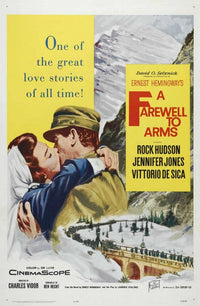 A Farewell to Arms Movie Poster Print showcasing classic cinema art.