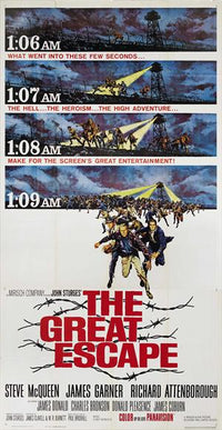 The Great Escape Movie Poster Print showcasing a classic film theme.