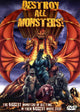 Destroy All Monsters Movie Poster Print showcasing iconic monster film art.