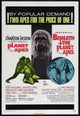 Beneath the Planet of the Apes Movie Poster Print featuring iconic imagery.