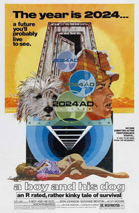 A Boy and His Dog Movie Poster Print showcasing classic cinema art.