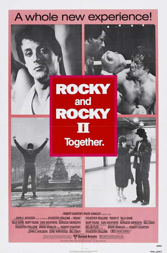 Rocky Movie Poster Print featuring iconic film imagery.
