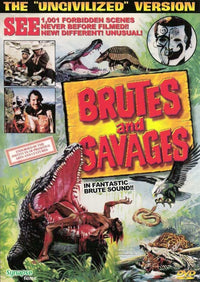 Brutes and Savages Movie Poster Print showcasing striking cinematic art.
