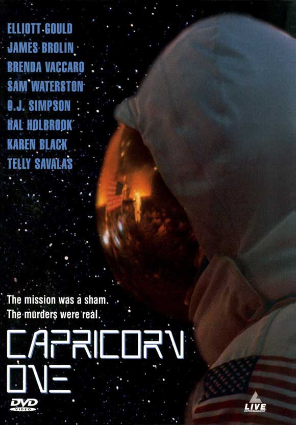 Capricorn One Movie Poster Print showcasing classic film art.