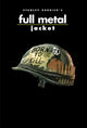 Full Metal Jacket Movie Poster Print featuring intense war imagery.