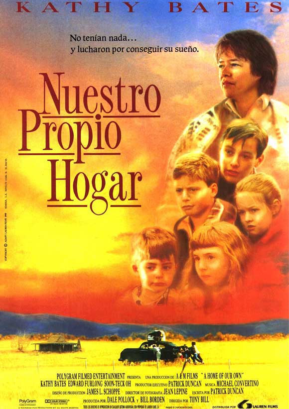 A Home of Our Own Movie Poster Print featuring family themes.