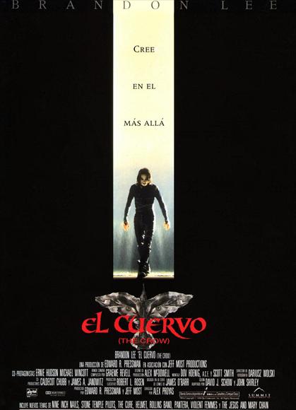 The Crow Movie Poster Print showcasing dark and mystical artwork.