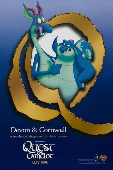 Quest for Camelot Movie Poster Print - 11x17 Wall Art
