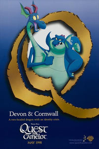 Quest for Camelot Movie Poster Print - 11x17 Wall Art