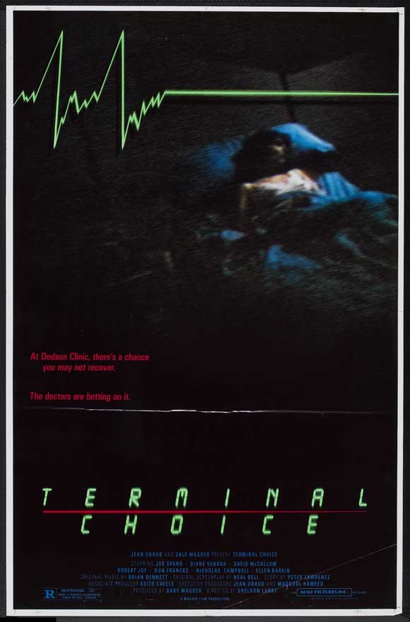 Terminal Choice Movie Poster Print - Sci-Fi Artwork
