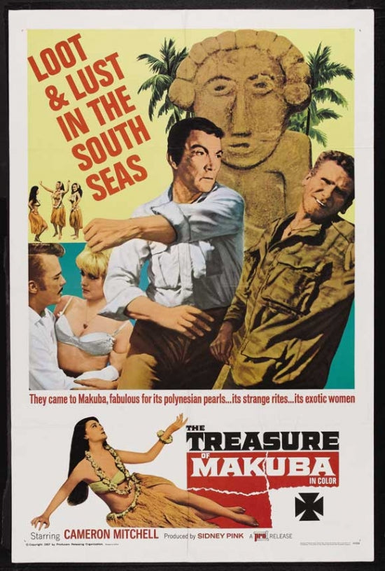 The Treasure of Makuba Movie Poster Print showcasing vibrant colors and captivating imagery.