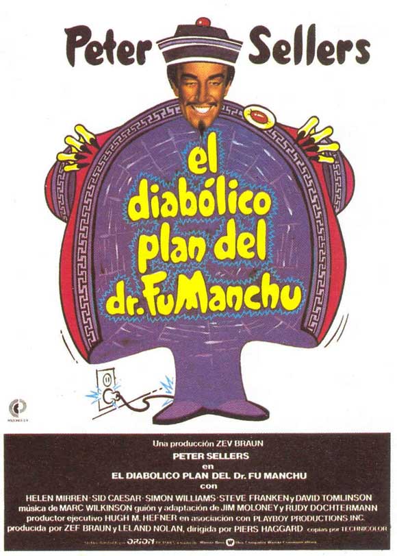 The Fiendish Plot of Dr. Fu Manchu Movie Poster Print