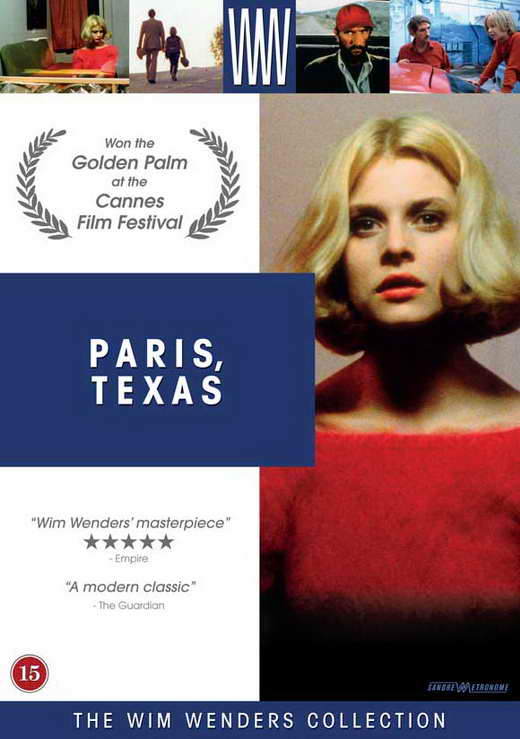 Paris, Texas Movie Poster Print showcasing iconic film art