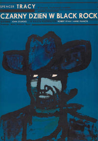 Bad Day at Black Rock Movie Poster Print showcasing classic cinema art.