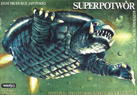Super Monster Movie Poster Print featuring classic horror imagery.