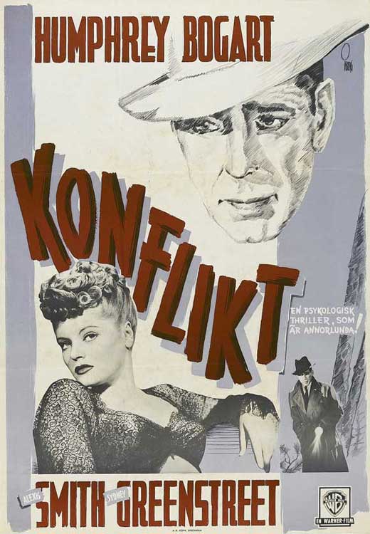 Conflict Movie Poster Print featuring dramatic film imagery.
