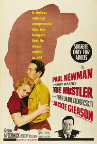 The Hustler Movie Poster Print showcasing classic film art.