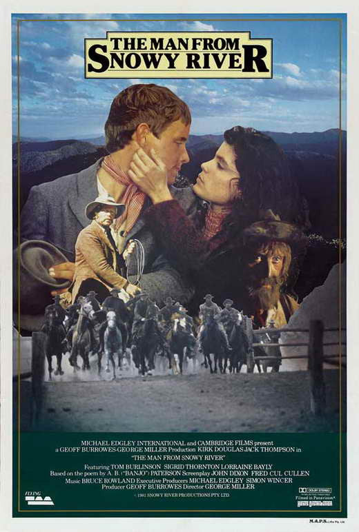 Man from Snowy River Movie Poster Print (27 x 40)