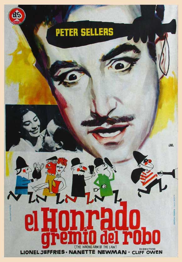 The Wrong Arm of the Law Movie Poster Print on premium paper.