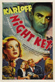 Night Key Movie Poster Print showcasing thrilling cinematic artwork.
