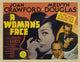 A Woman's Face Movie Poster Print showcasing classic film art.