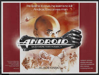 Android Movie Poster Print featuring classic sci-fi artwork.