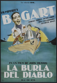 Beat the Devil Movie Poster Print featuring classic cinema artwork.