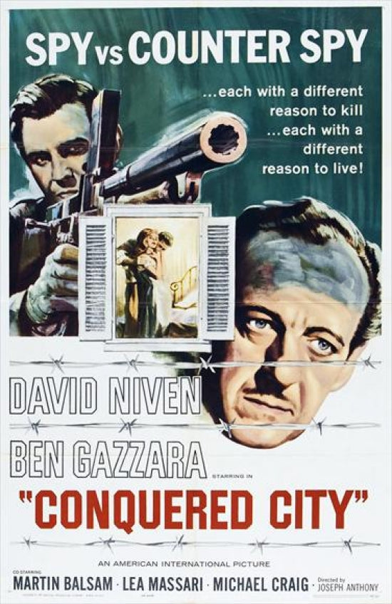 Conquered City Movie Poster Print available in multiple sizes.