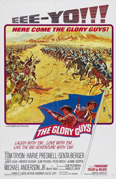 The Glory Guys Movie Poster Print showcasing classic film art.