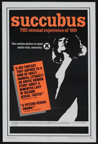 Succubus Movie Poster Print featuring vibrant colors and captivating imagery.