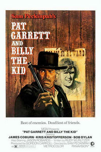 Pat Garrett & Billy the Kid movie poster print showcasing iconic Western film imagery.