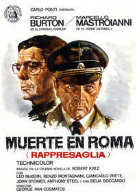 Massacre in Rome Movie Poster Print showcasing dramatic film artwork