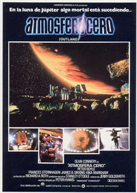 Outland Movie Poster Print featuring vibrant colors and iconic imagery