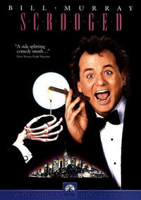 Scrooged Movie Poster Print (27x40) - Classic Holiday Film Decor