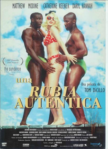 The Real Blonde Movie Poster Print showcasing classic cinema.
