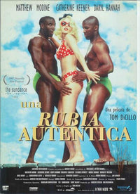 The Real Blonde Movie Poster Print showcasing classic cinema.