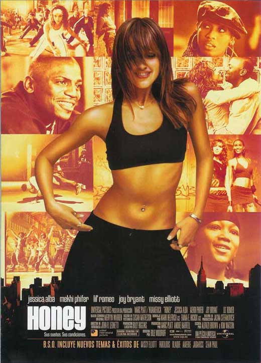 Honey Movie Poster Print showcasing vibrant imagery.